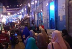 دمياط: "شباب ضد الانقلاب" تتظاهر بكفر البطيخ تنديدًا بالانقلاب