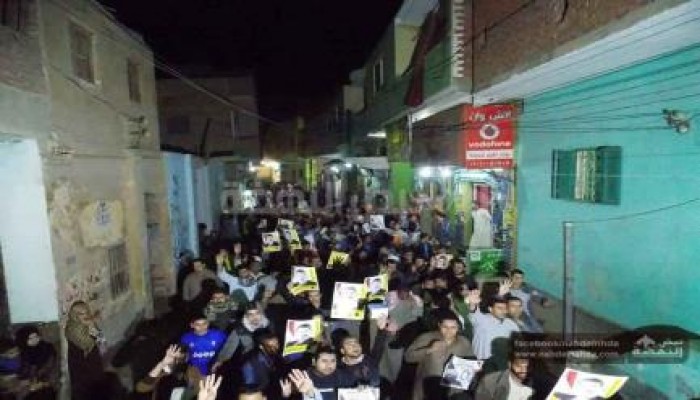 الجيزة: مسيرة ليلية بالمنصورية ضد حكم العسكر