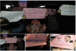 الدقهلية: مسيرة ليلية رافضة للانقلاب لحركة حورية المنصوره