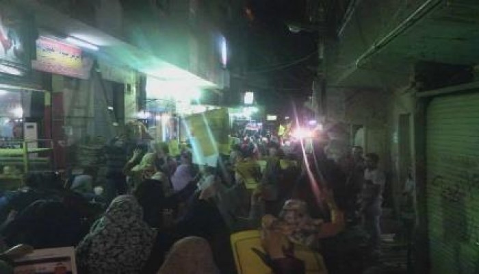 مسيرة ليلية بالمعادي تندد بالانتهاكات ضد المعتقلات