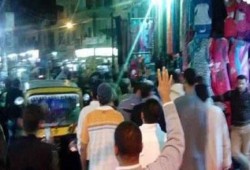 المنيا: مسيرة ليلية لأهالي سمالوط تنديدا بالتصعيد الأمني ضد رافضي الانقلاب