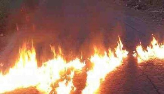 الدقهلية: قطع الطريق بــ "منية النصر" يثير رعب الانقلابيين