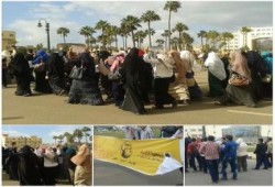 طلاب ضد الانقلاب كفرالشيخ ينظمون مسيرة داخل الحرم ونائب رئيس الجامعة يحاول الاعتداء عليهم