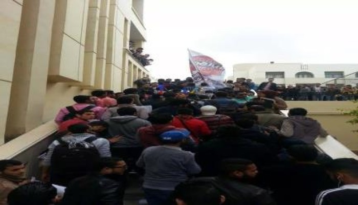 طلاب أكاديمية القاهرة الجديدة ينظمون فاعلية "نثور من اجل عرض ينتهك..ونثور من اجل شرف يدنس"