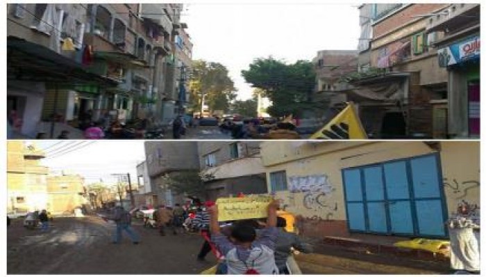 مسيرة بالدراجات البخارية لثوار البصارطة بدمياط