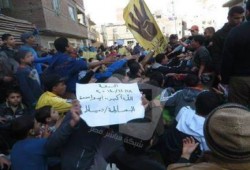 مسيرة حاشدة لثوار البصارطة بدمياط فى جمعة الله أكبر  ايد واحدة - انتفاضة الشباب المسلم