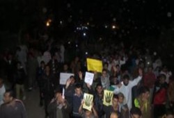 كفرالشيخ:  للمرة الثانية يخرج أحرار بلطيم للتظاهر فى جمعة "الله اكبر ...إيد واحدة "