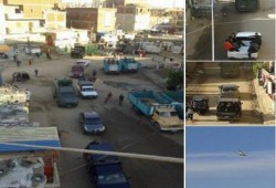 البحيرة: ميليشيات الداخلية تحاصر"حوش عيسي" خوفًا من المظاهرات