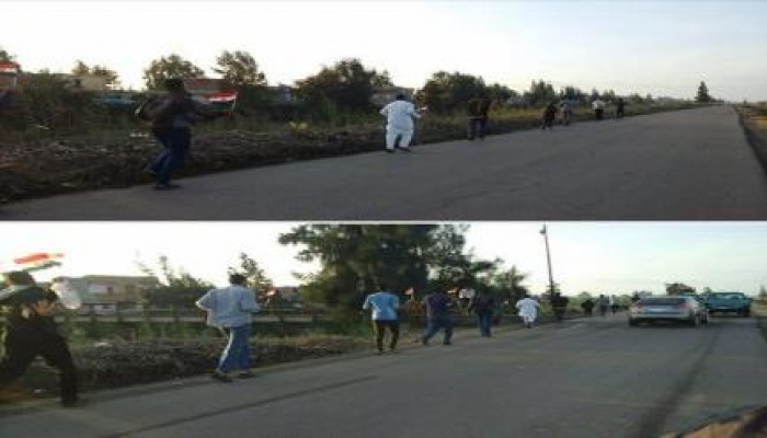 مارثون بطريق "أبو هواش-إدكو" للمطالبة بإعدام المخلوع "مبارك"