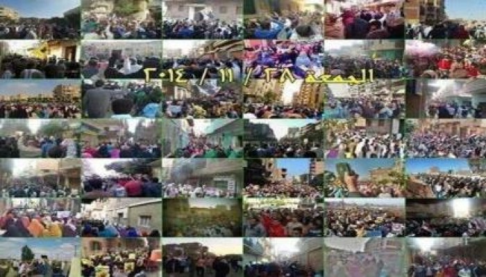 حصاد الحراك الثوري ليوم الجمعة 28 نوفمبر 2014