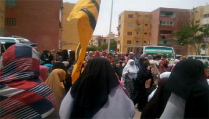 الانقلاب يختطف طالبة جامعية بأسيوط من الشارع