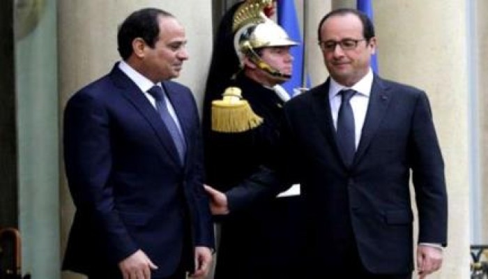 "رأس البغل" يرافق السيسي في زيارته الفرنسية