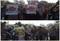 طلاب أزهر القاهرة ينظمون فاعلية لإحياء ذكري الشهيد " عبدالكريم" و رفض حكم براءة المخلوع