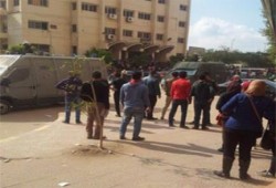 أمن الانقلاب يقتحم جامعة الزقازيق ويختطف طالبًا