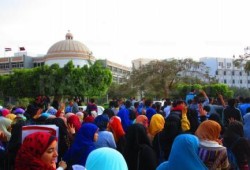 انتفاضة طلابية بجامعة ‫‏الفيوم‬ للمطالبة بعودة مكتسبات ثورة يناير والقصاص للشهداء