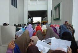 تظاهرات طلابية بالمجمع النظري بجامعة ‫‏دمنهور‬ ضد قضاء الانقلاب