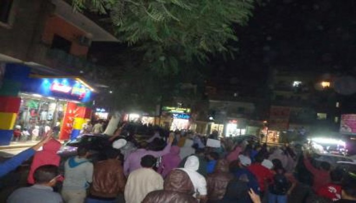 بنى سويف تنتفض تنديدا ببراءة المخلوع مبارك