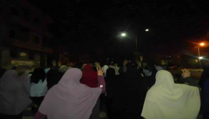 المنوفية:مسيرتان بـ  "السادات" و"بركة السبع" تنددان ببراءة المخلوع