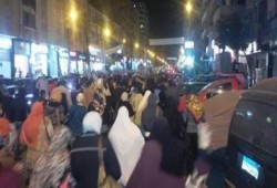 ثوار الإسكندرية ينددون ببراءة المخلوع وعصابته