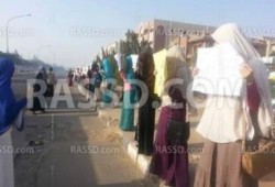 أمن الانقلاب يفرق وقفة لطالبات "السادات" بالرصاص الحي