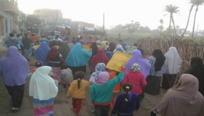 "طلعوا حسني وحبسوا أبويا" أبرز الهتافات بمسيرة بني سويف