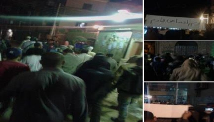 أسوان: مسيرة ليلية حاشدة للتنديد بجرائم الإنقلاب العسكري ضد الشعب المصري
