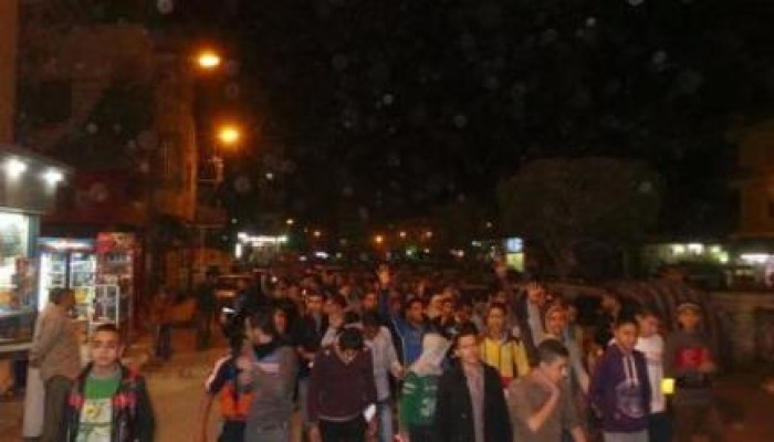 الفيوم: مسيرة حاشدة تجوب شوارع الفيوم تلبية لدعوه التحالف الوطنى لدعم الشرعية