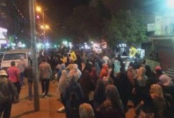 مسيرتان ليليتان بالمعادي للتنديد ببراءة المخلوع وأعوانه