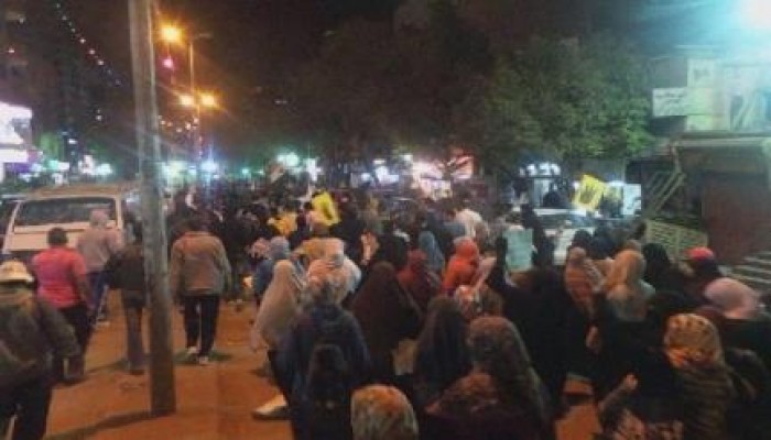 مسيرتان ليليتان بالمعادي للتنديد ببراءة المخلوع وأعوانه