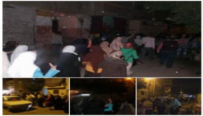 الإسكندرية: مسيره ليلية لثوار الورديان تهتف بإسقاط حكم العسكر