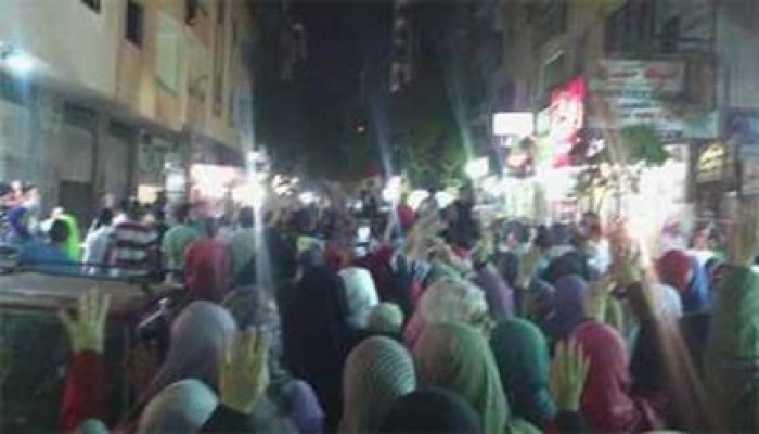 كفر الشيخ: مسيرة ليلية بكفر السودان تطالب بمحاكمة المخلوع ثوريًّا