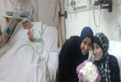 إشادة واسعة بصمود أسماء جمال بعد بتر ساقها