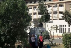 ميليشيات الانقلاب تقتحم جامعة الأزهر وتعتدي على الطالبات