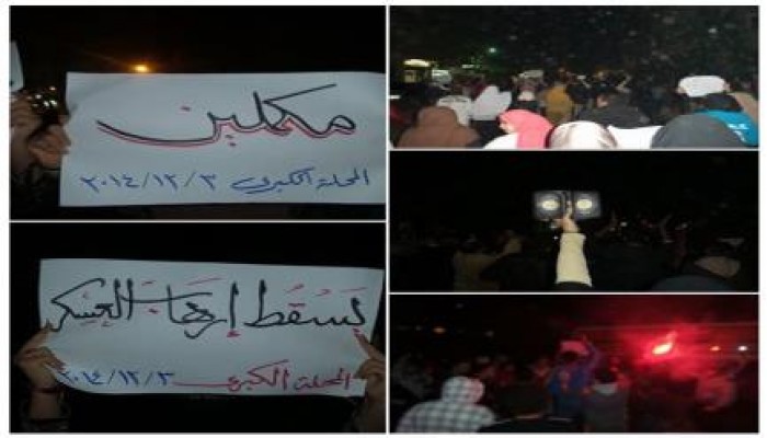 الغربية: مسيرة رافضة لحكم العسكر بالمحلة الكبرى (صور)