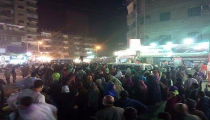 ثوار المطرية والمسله وعين شمس ينظمون مسيرة ليلة حاشدة تجوب شوارع المطرية