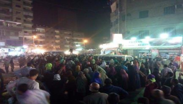 ثوار المطرية والمسله وعين شمس ينظمون مسيرة ليلة حاشدة تجوب شوارع المطرية