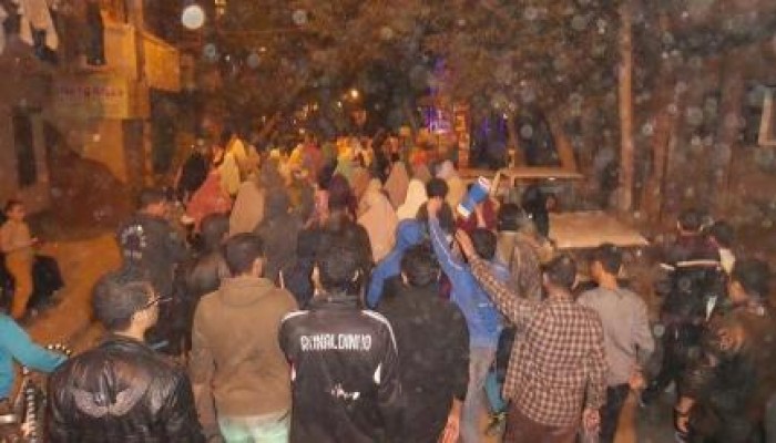 بالصور .. مسيرة ليلية ببندر بني سويف في اسبوع الله أكبر .. إيد واحدة