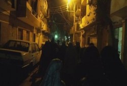 مسيرة نسائية بمدينة المنيا للتنديد ببراءة مبارك