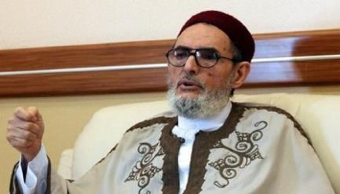 مفتي ليبيا: المجتمع الدولي منحاز للثورة المضادة