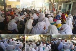 بني سويف.. طلاب الميمون يواصلون حراكهم الثوري