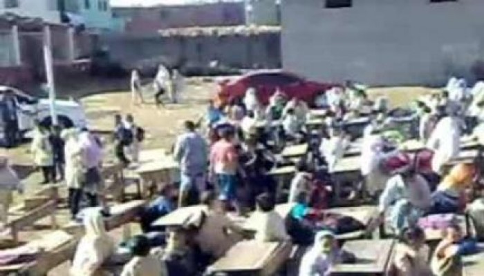 فى عهد الانقلاب: تشريد التلاميذ والمعلمين بعد إخلاء مدرسة بكفرالشيخ