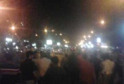 مسيرة ليلية حاشدى بالمهندسين ضد حكم العسكر