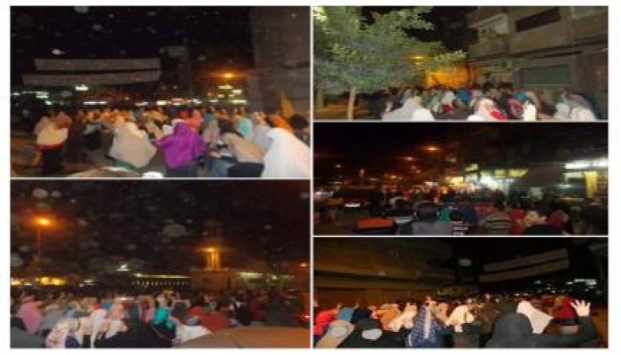 البحيرة: "ثوار كفر الدوار" يتظاهرون رفضًا للانقلاب وللمطالبة بإعدام المخلوع