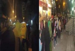 ثوار حلوان يطالبون بعودة الشرعية وإعدام المخلوع