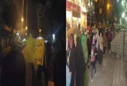 ثوار حلوان يطالبون بعودة الشرعية وإعدام المخلوع
