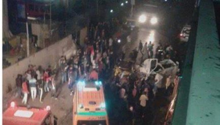 مصرع وإصابة 7في حادث تصادم بشع بالإسكندرية