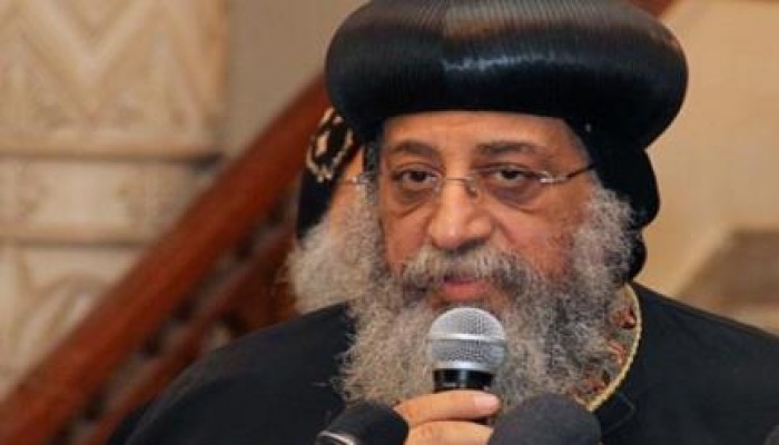 فى عهد الانقلاب: تواضروس: المصريون رفضوا الحكم الإسلامي فيديو