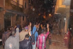 بنى سويف: تظاهرة ليلية بمدينة بني سويف تندد بإنقطاع المياه والكهرباء