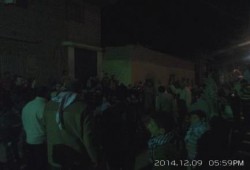 الشرقية:  وقفة رافضة للانقلاب العسكري بـ ههيا