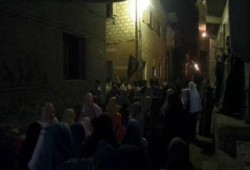 بنى سويف: تظاهرة ليلية لأهالي قرية بهبشين ضد الانقلاب